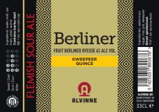 Berliner Kweepeer/Quince - 33 cl