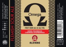 Omega  Kriek Framboos - 33 cl