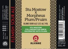 Stu Mostow x Morpheus Plum/Pruim 33cl